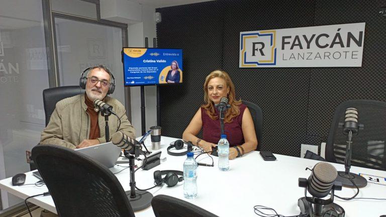 Cristina Valido, en Las Mañanas de Faycán