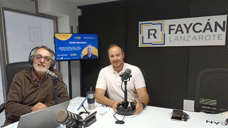 Paco Robayna junto a Ginés González en Las Mñanas de Faycán