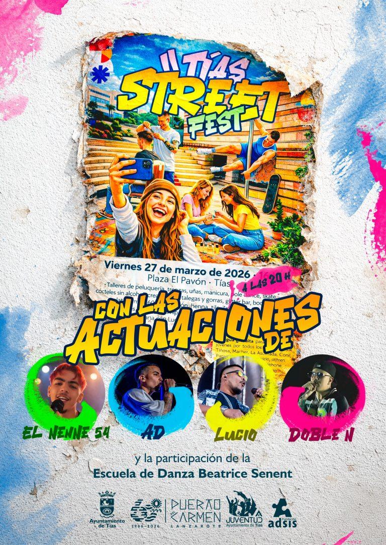 27 mar Actuaciones II Tías Street Fest 2026 (1)