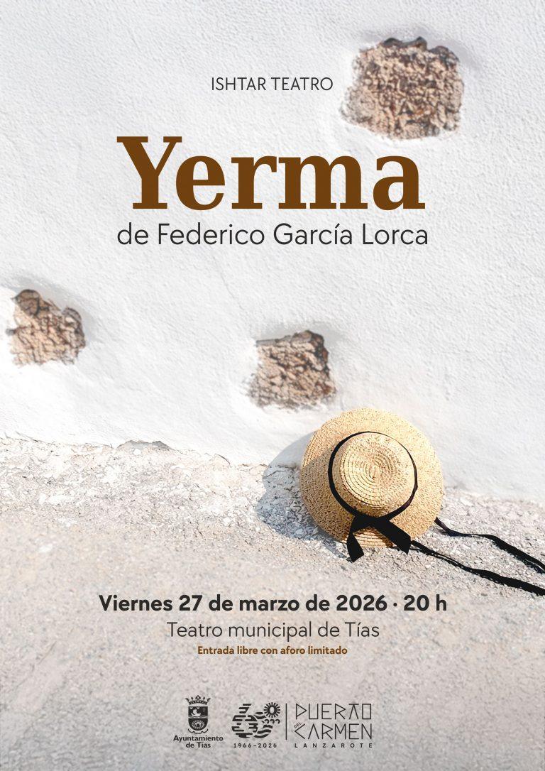 27 mar Teatro Yerma 2026