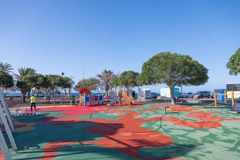 El Ayuntamiento de Arrecife ha invertido en este mandato en la renovación de todos los parques infantiles