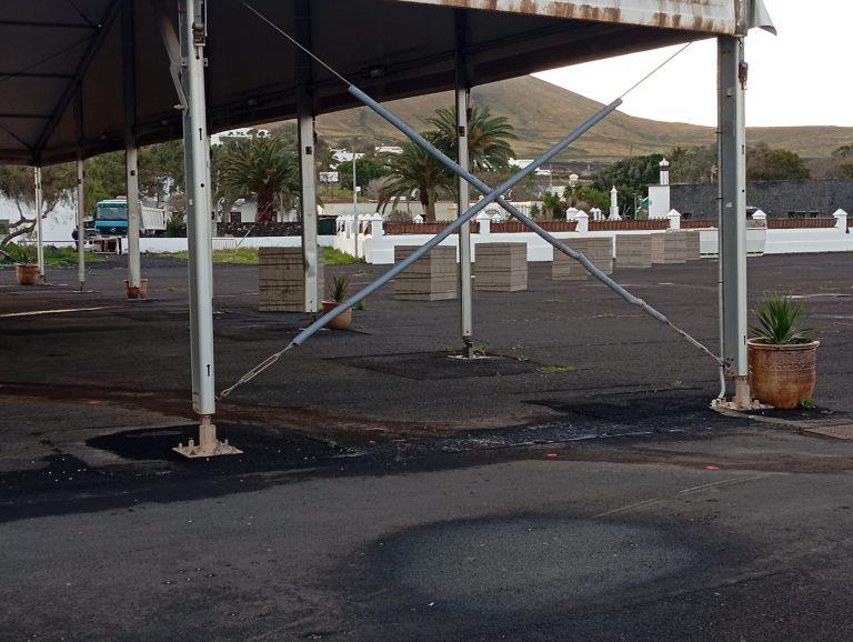 Imagen de las carpas de Uga