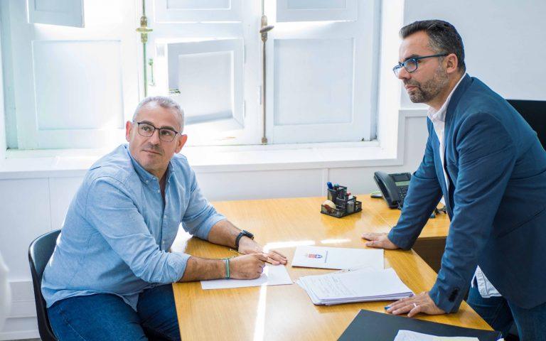 Jacobo Lemes y Echedey Eugenio