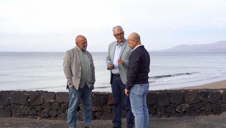 Reunión del alcalde junto a concejales del Ayto Tías