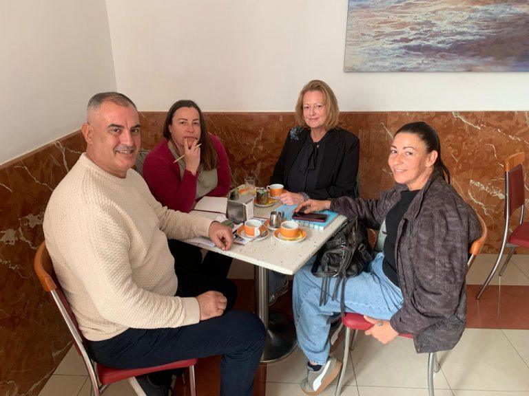 Reunio?n mantenida con la representante de Las Kellys