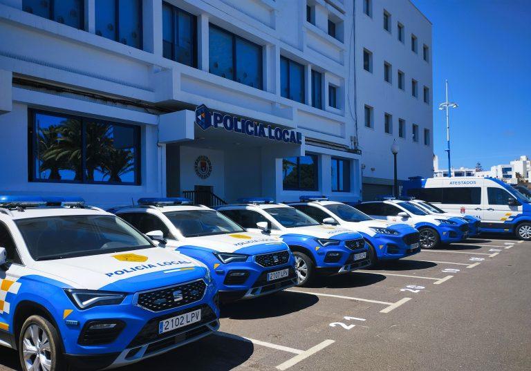 Sede la Policía Local de Arrecife, en la capital de Lanzarote