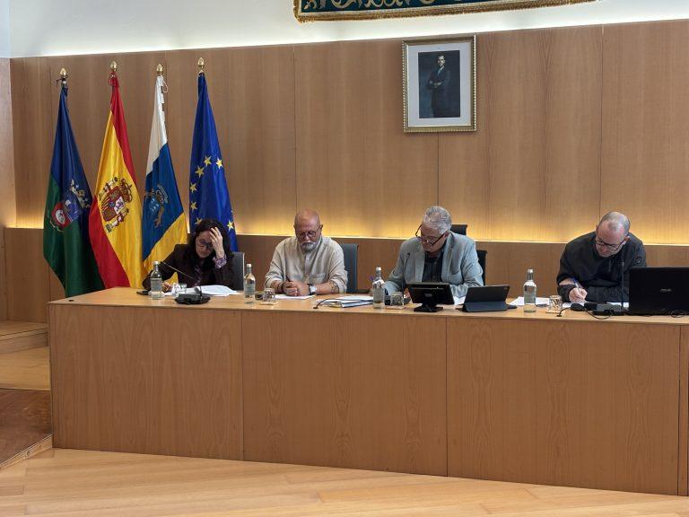 Imagen del pleno del Ayuntamiento de Tías