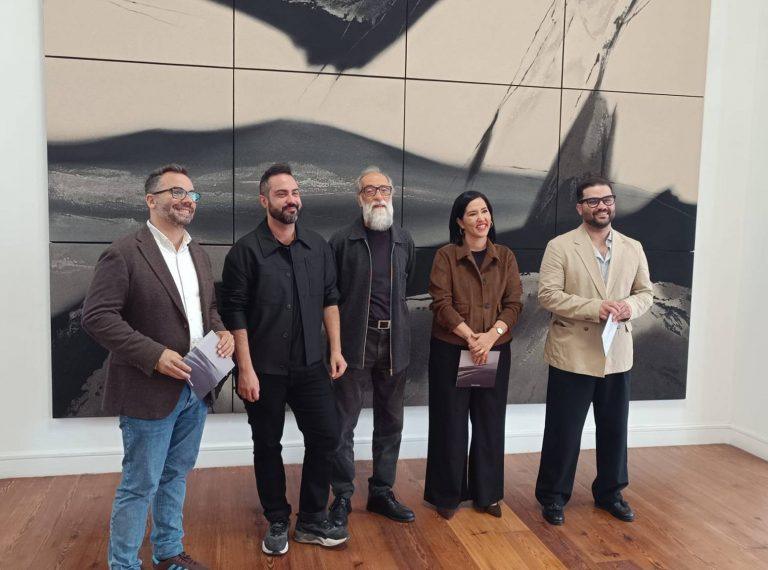 Una de las imagenes durante la exposición de Ildefonso Aguilar