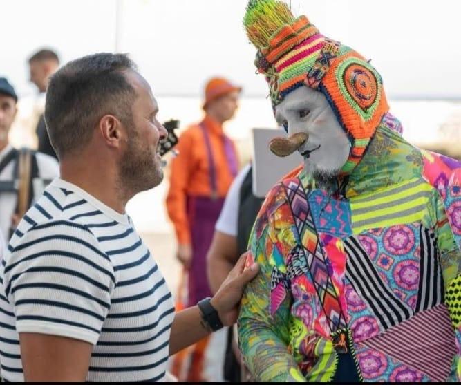 Yonathan de León durante los Carnavales de Arrecife