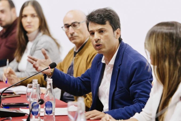 Marcos Bergaz (PSOE) en pleno de Teguise y La Graciosa