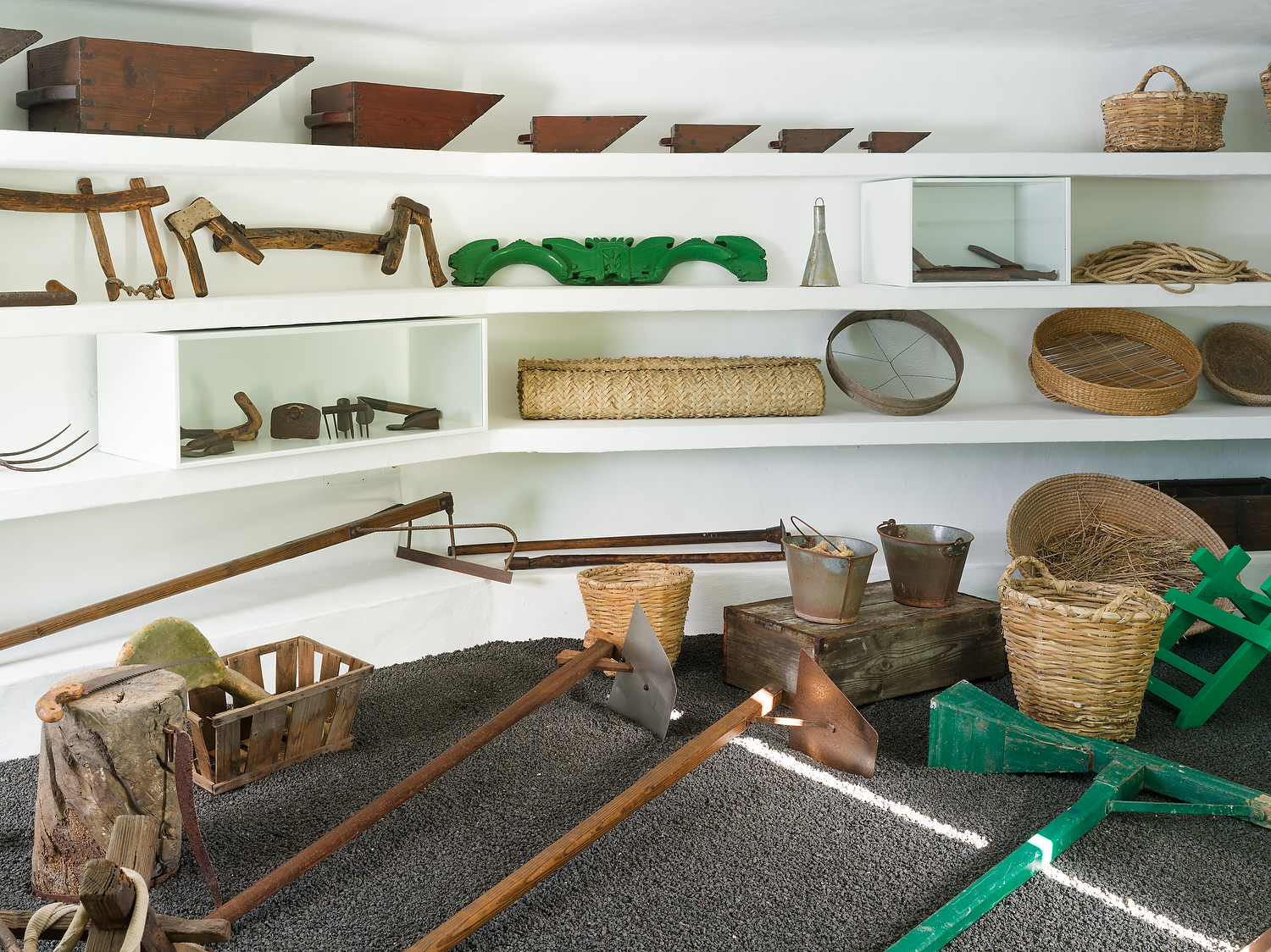 Interior de la Casa Museo del Campesino. Fuente Centro de Arte, Cultura y Turismo