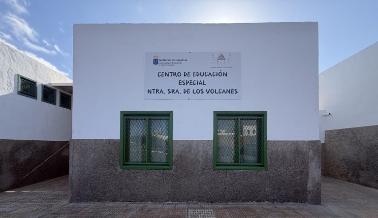 Centro de Educacioìn Especial Nuestra SenÞora de los Volcanes, en Tahiìche, cuya ampliacioìn permanece pendiente de una solucioìn que permita superar los obstaìculos urbaniìsticos
