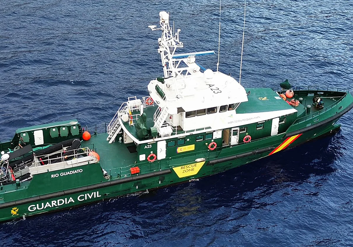 Imagen de la Guardia Civil. Fuente: Canarias 7
