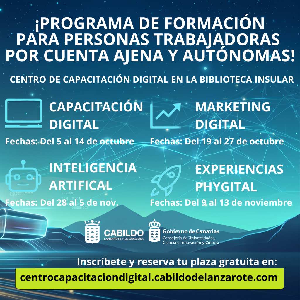 CAPACITACIÓN DIGITAL DE LANZAROTE