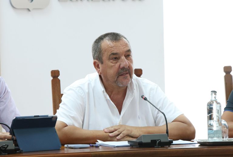 Miguel Ángel Jiménez, consejero de Recursos Humanos del Cabildo de Lanzarote