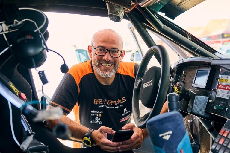 Dani Mesa durante la Baja Extremadura