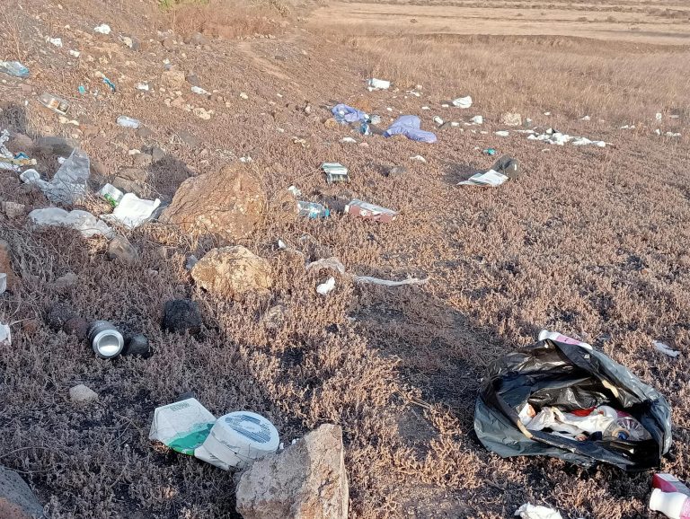 Imágenes de la basura en la zona (1)