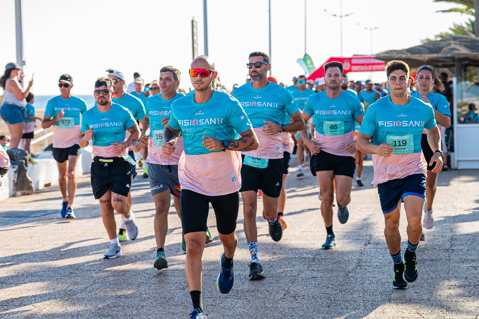 Presentación de la quinta edición de la Fisiosan 5K en Playa Honda