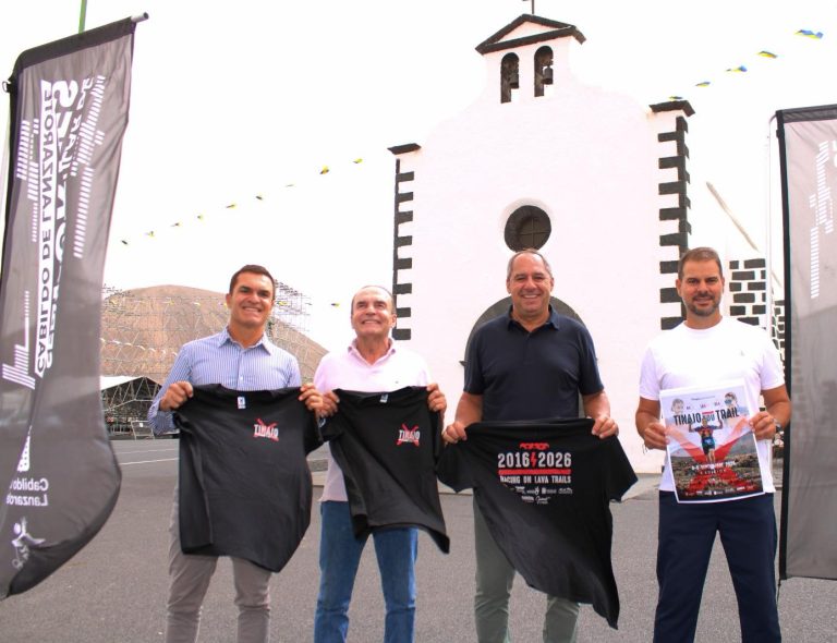 Presentación de la décima edición de la Tinajo YouTrail en Mancha Blanca