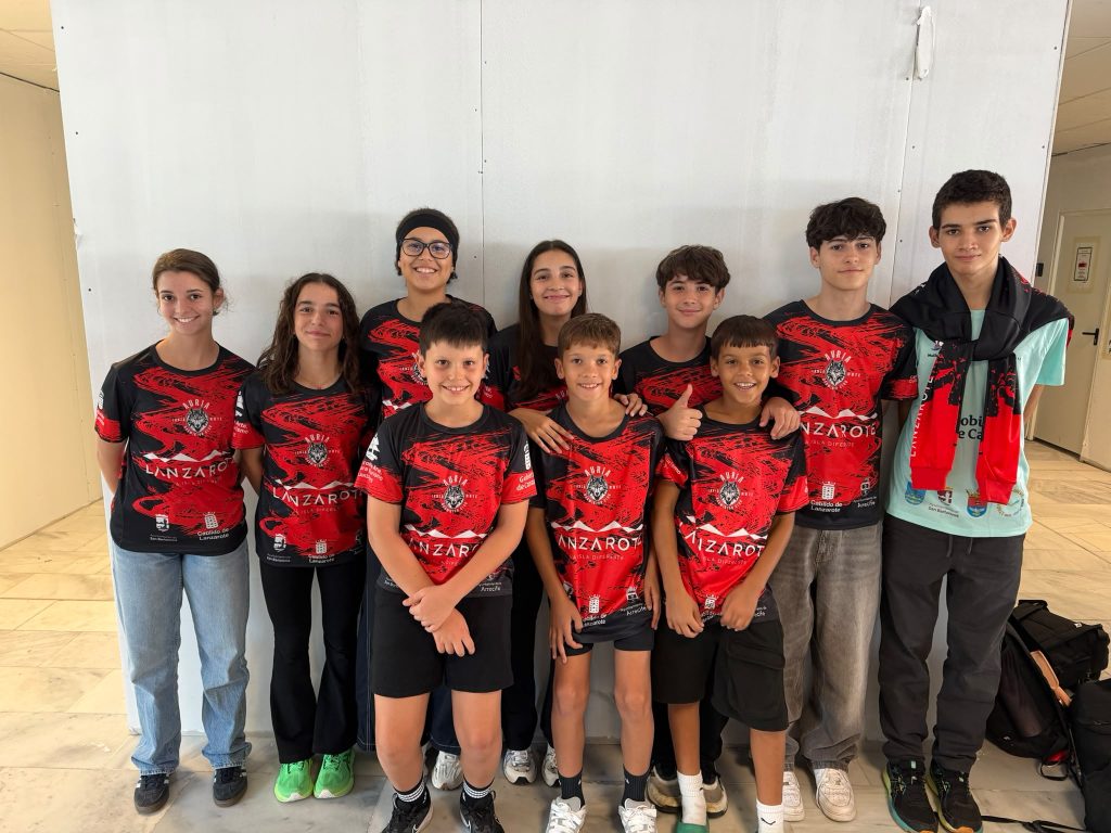 Expedición del Auria Bádminton Club para el Máster N5 Granollers