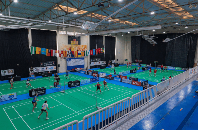 Imagen de archivo de una competición de bádminton facilitada por el Auria Bádminton Club