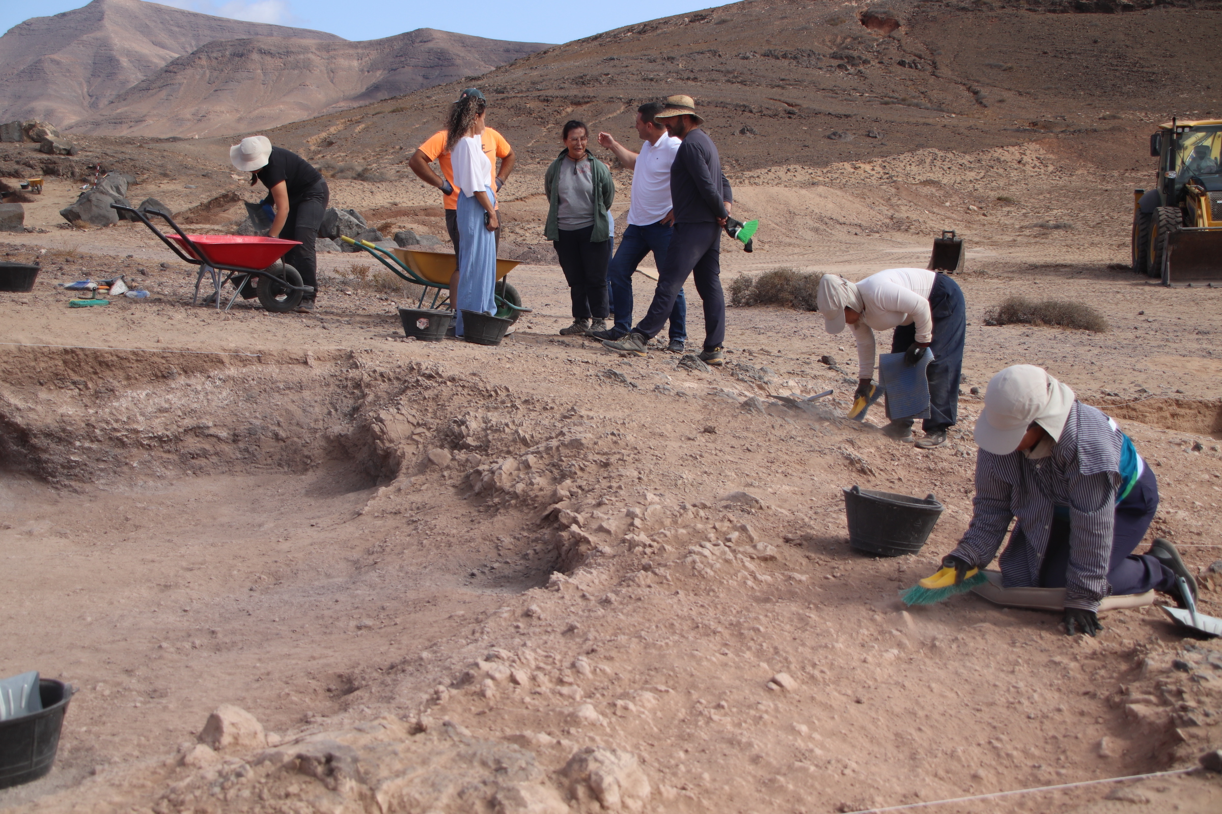 Trabajos arqueológicos de la séptima campaña de excavaciones en el yacimiento del Rubicón