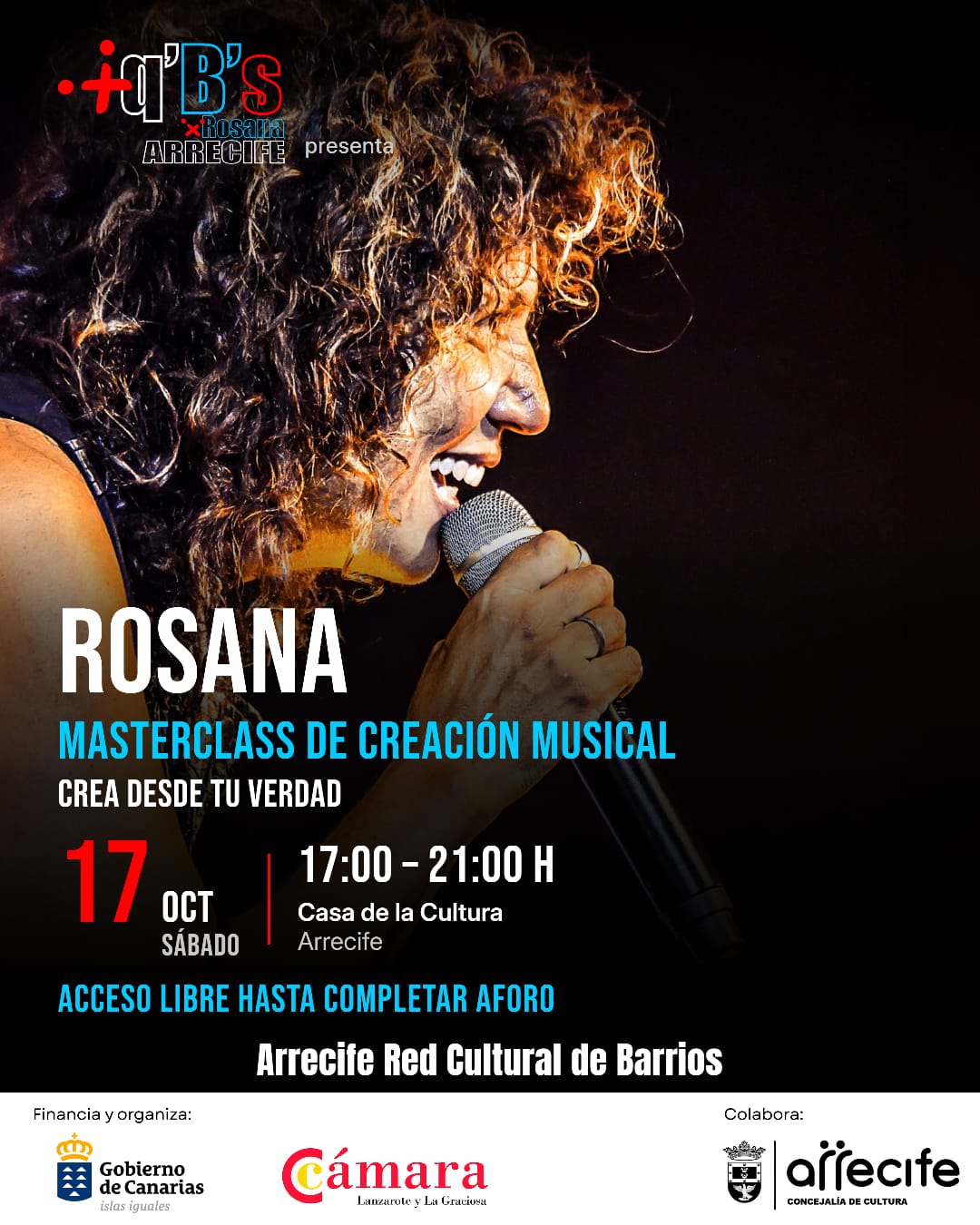 MasterClass de Creacion musical con Rosana