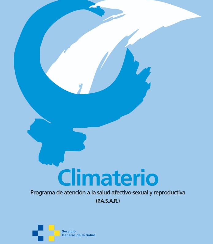 Material de la Consejería de Sanidad sobre la atención a la mujer durante el climaterio.