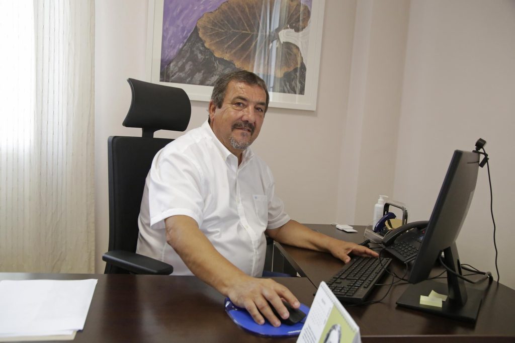 Miguel Ángel Jiménez, consejero de Recursos Humanos del Cabildo de Lanzarote