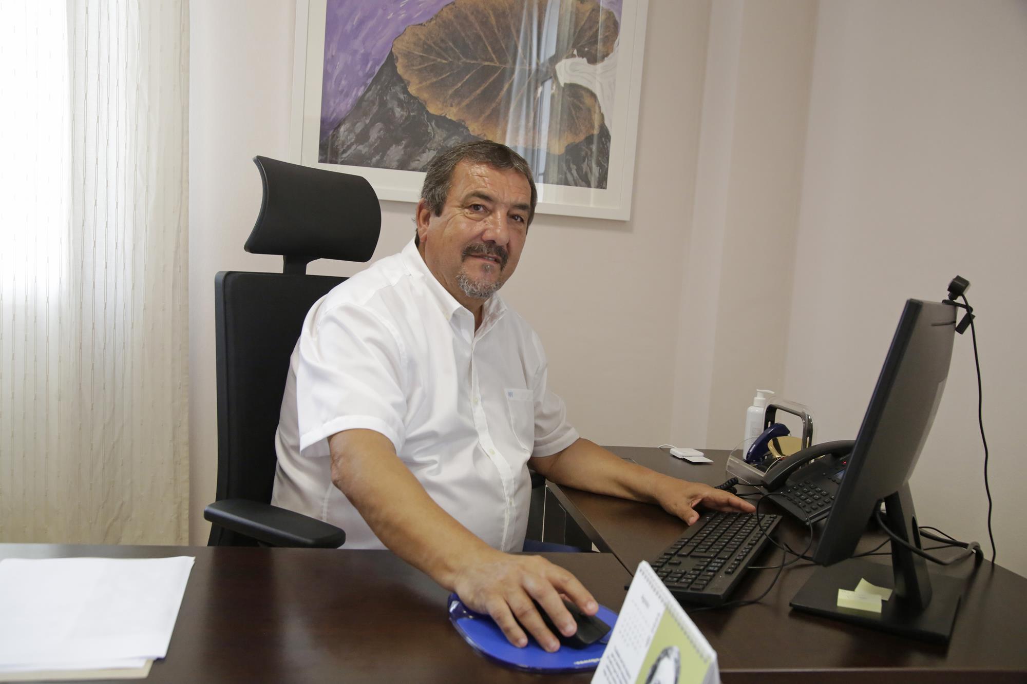 Miguel Ángel Jiménez, consejero de Recursos Humanos del Cabildo de Lanzarote