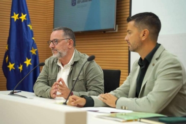 Poli Suárez junto a Iván González en una foto de archivo