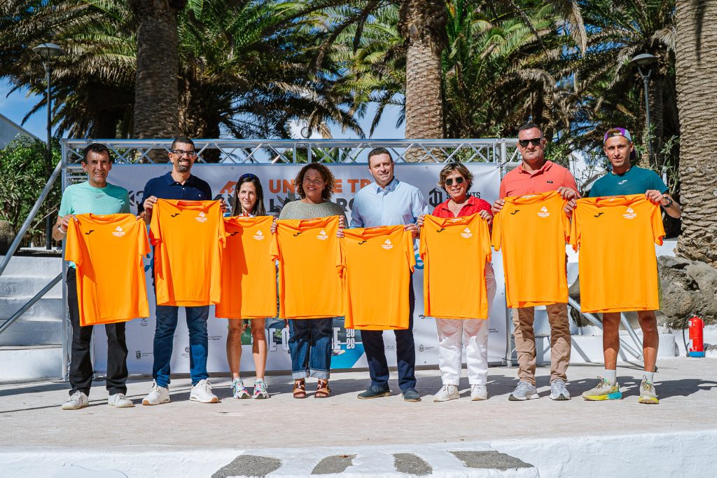 Presentación de Unique Trail Lanzarote 2026 en la plaza León y Castillo de San Bartolomé.
