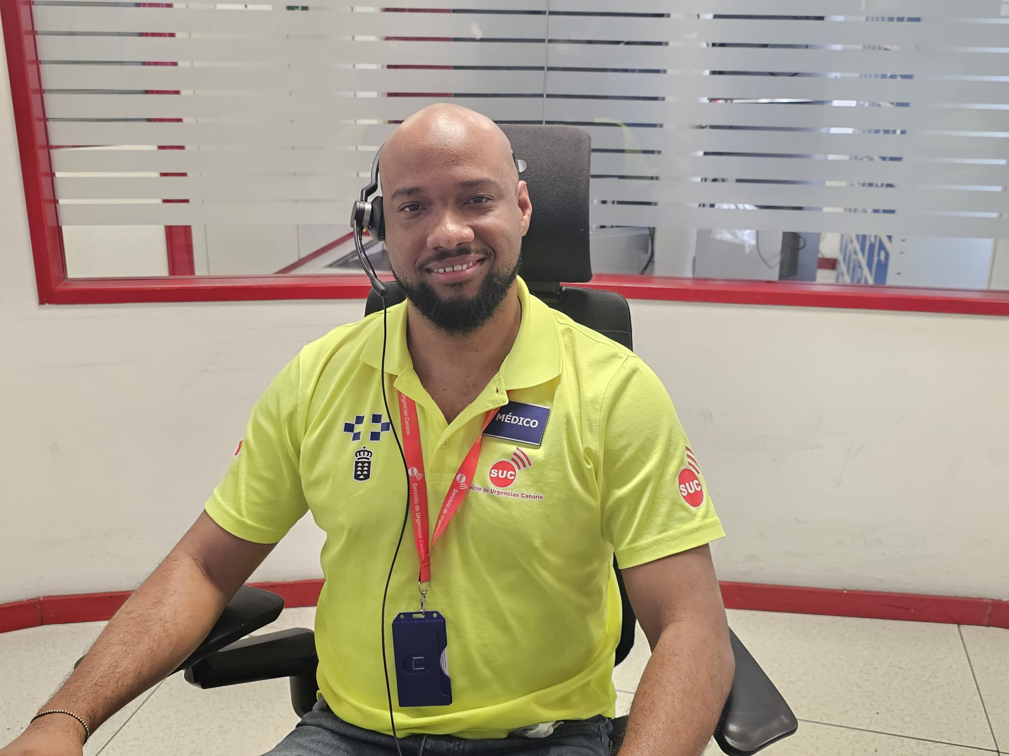 Rafael Cañizares, médico coordinador del Servicio de Urgencias Canario