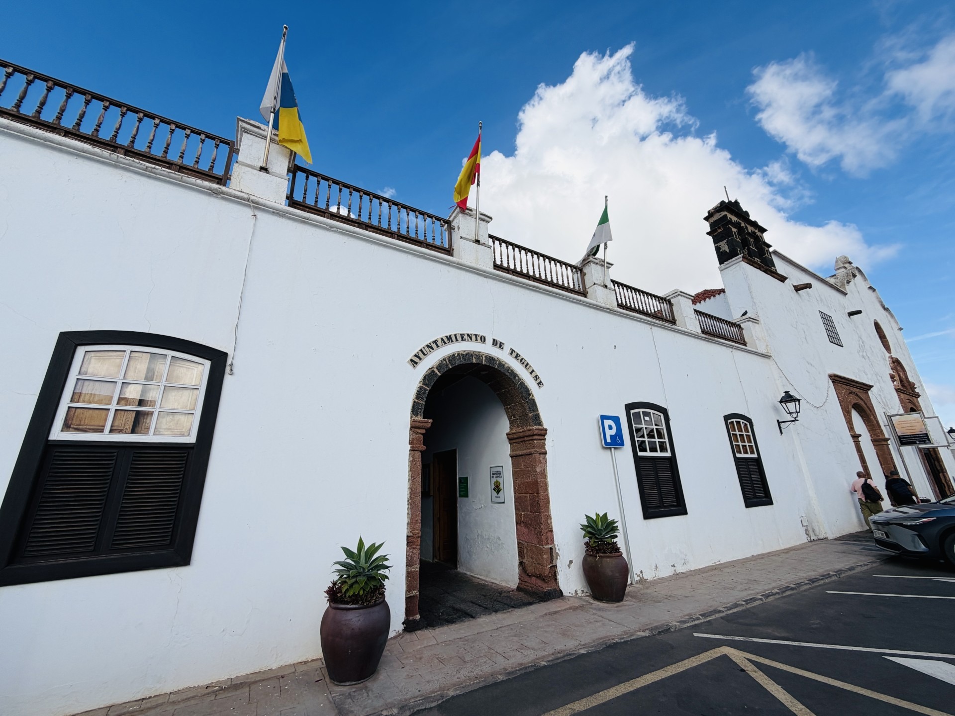 Fachada del Ayuntamiento de Teguise